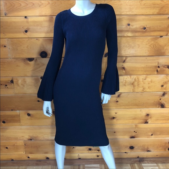 Bar III Dresses & Skirts - ❤️SALE❤️Bar III NWT Blue Bell Sleeve Sweater Dress